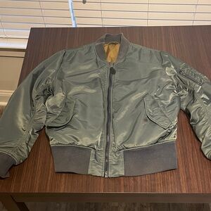 Alpha Industries MA-1 Bomber jacket “battlewash”